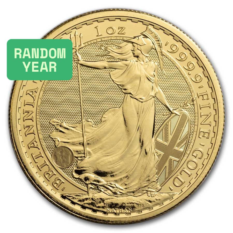 2026英國不列顛女神9999金幣(1盎司) | San Gold Coins - 專營金幣